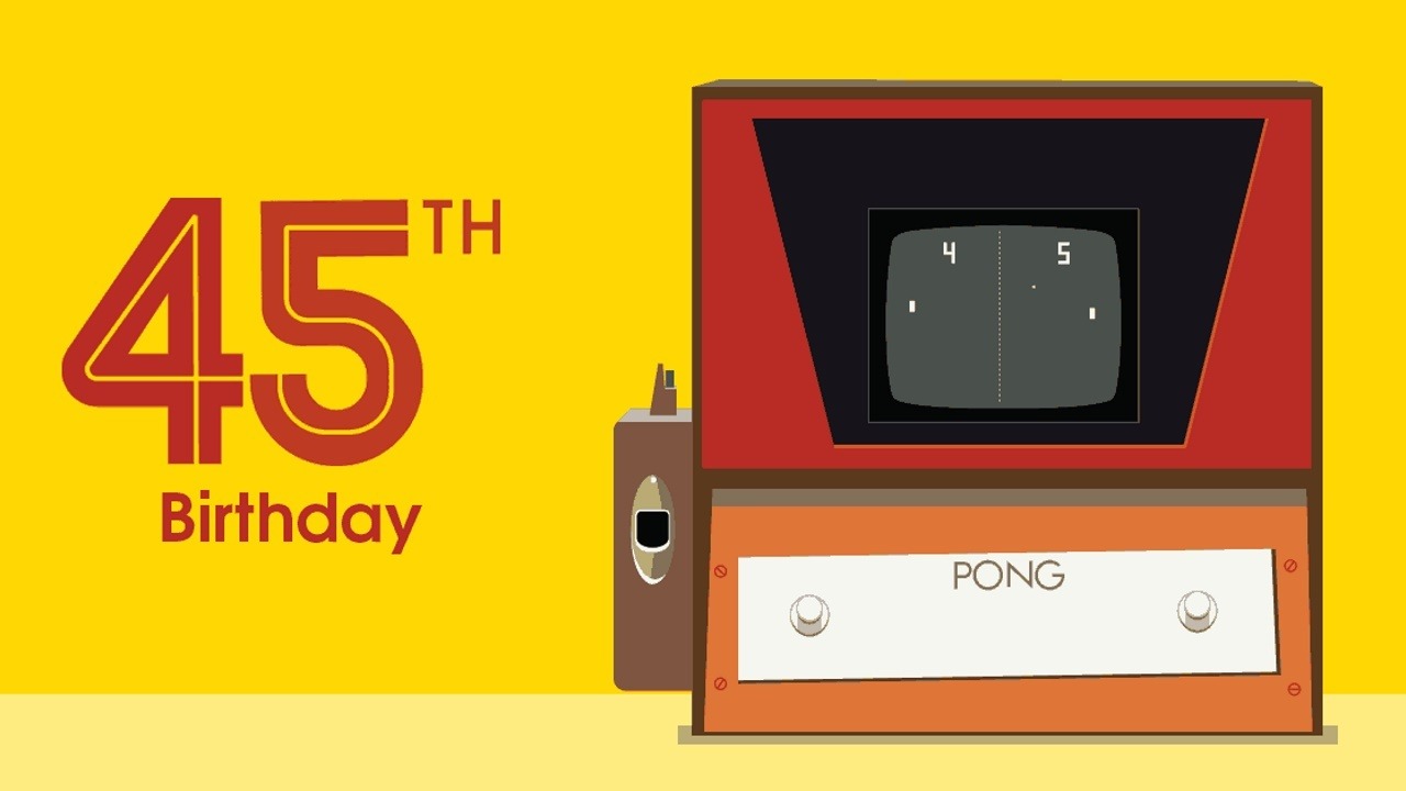 atari pong 45 anniversario