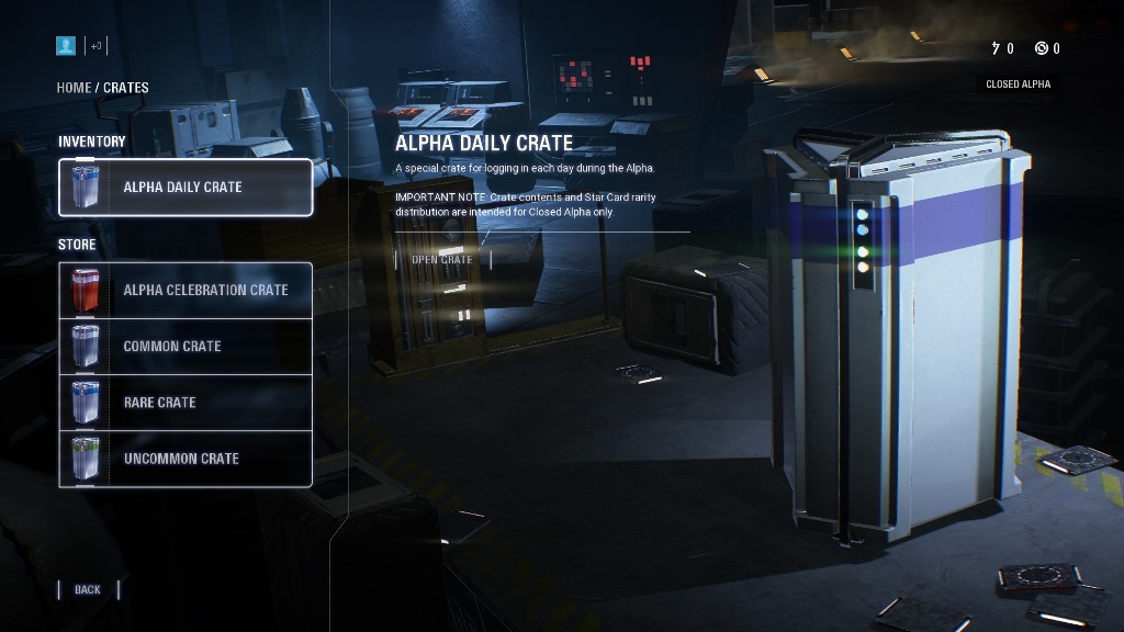 Star Wars Battlefront 2 Crates