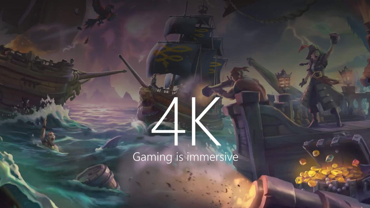 xbox one x 4k gaming is immersive