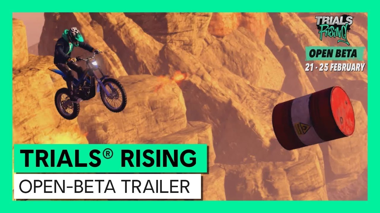 Trials Rising: Nuovo trailer dedicato all’open beta del gioco