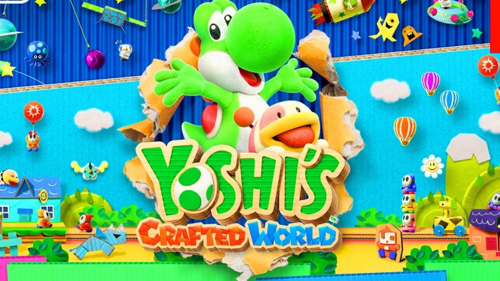 yoshi crafted world-Nintendo Switch