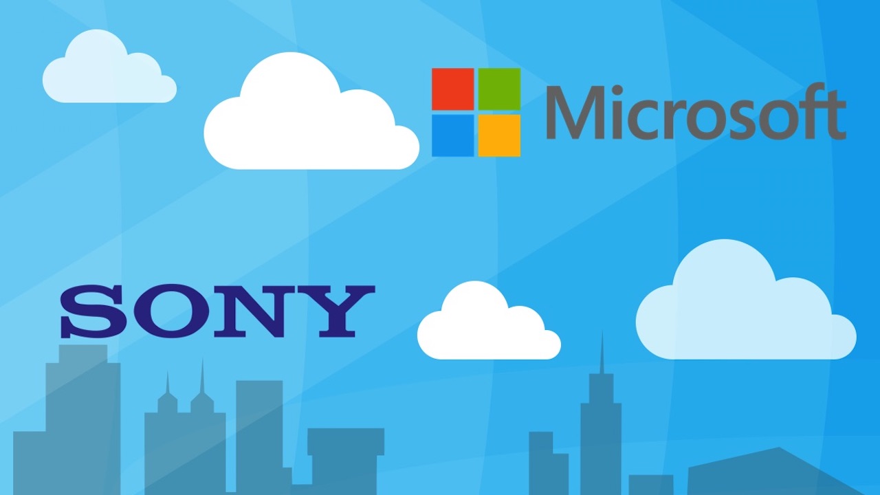 Microsoft sony cloud