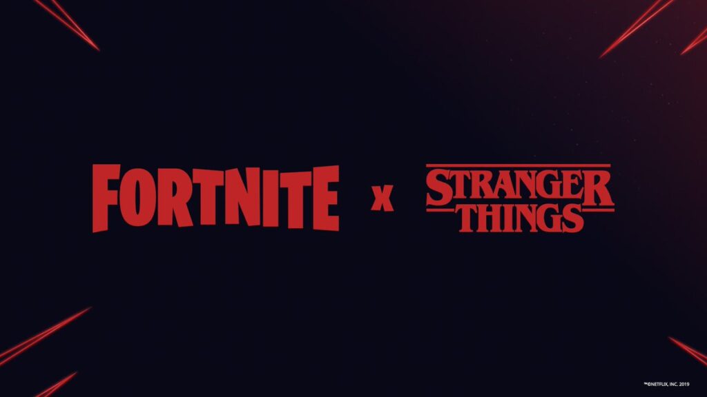 Fortnite X Stranger Things Collaboration Teaser Image