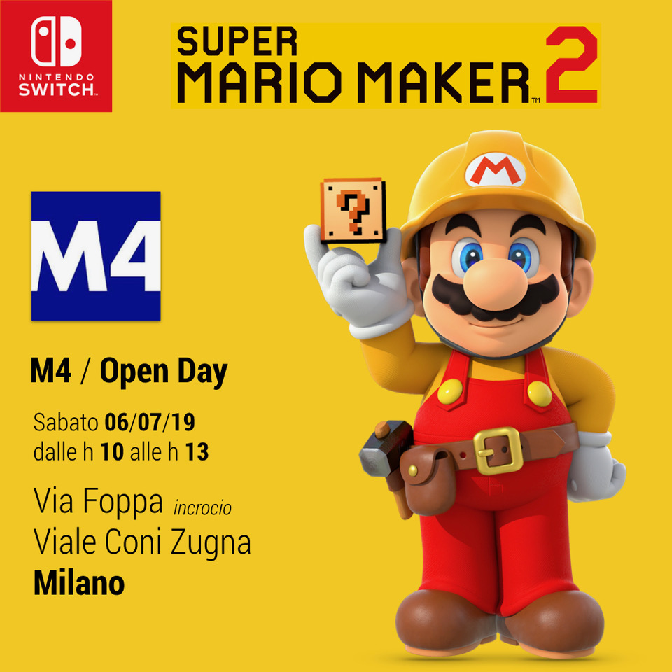 Super Mario Maker 2 Milano4