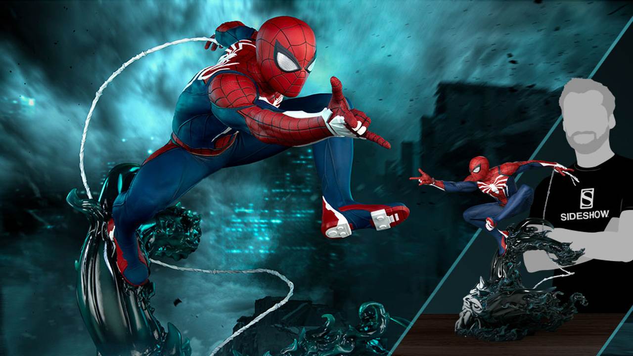 spider-man-advanced-suit-statua
