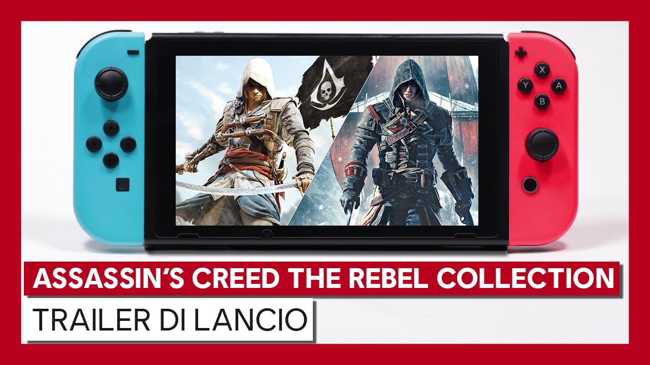 Assassin’s Creed The Rebel Collection è disponibile per Nintendo Switch