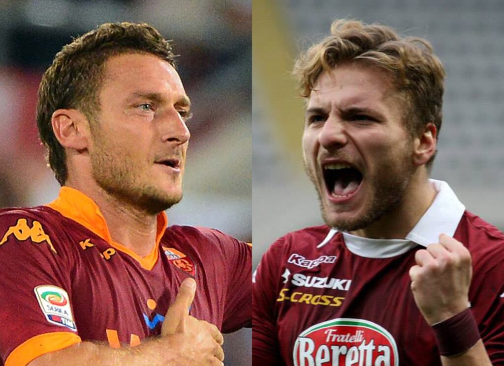 Totti e Immobile