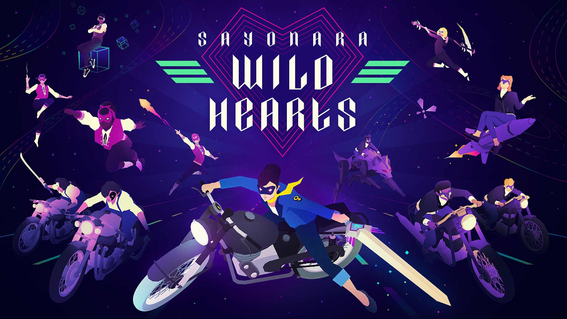 sayonara wild hearts pc download
