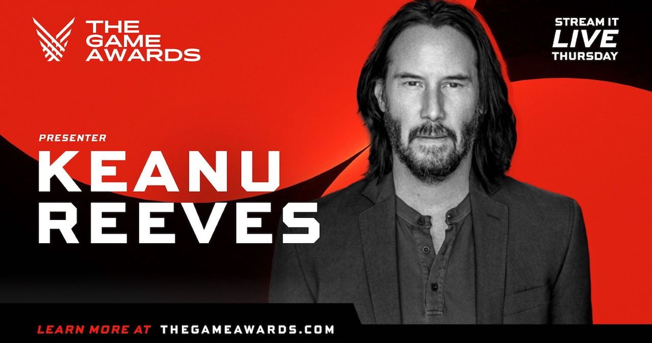 The Game Awards 2020-Keanu Reeves