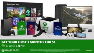 xbox game pass for 1 dollar