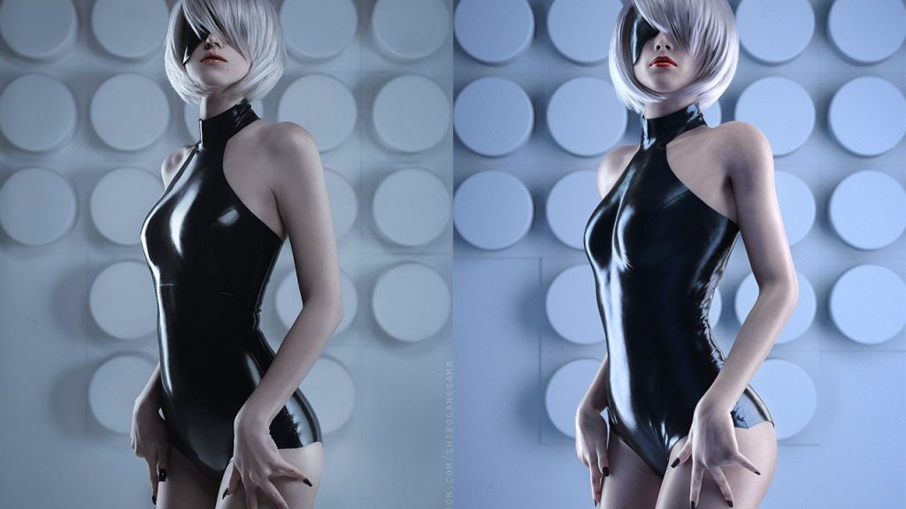 NieR-Automata-2B-Shirogane-cosplay