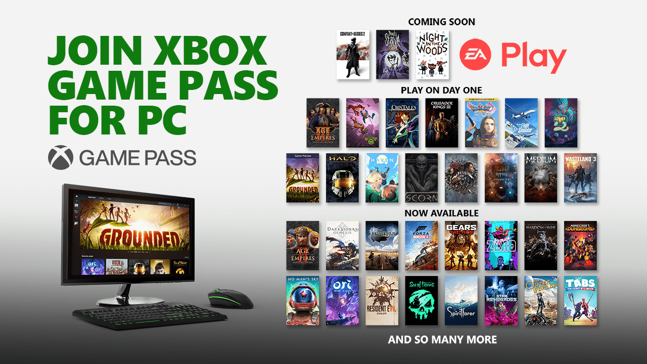 best games on game pass for pc