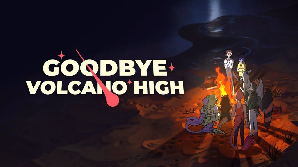 Goodbye Volcano High - Il logo