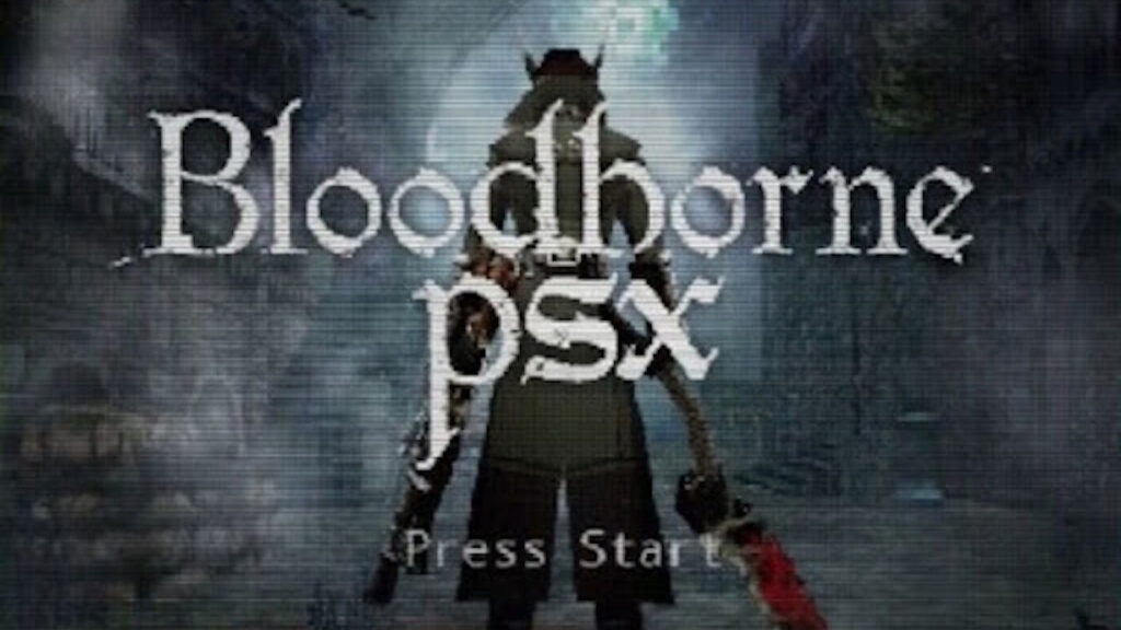 Bloodborne PSX Demake