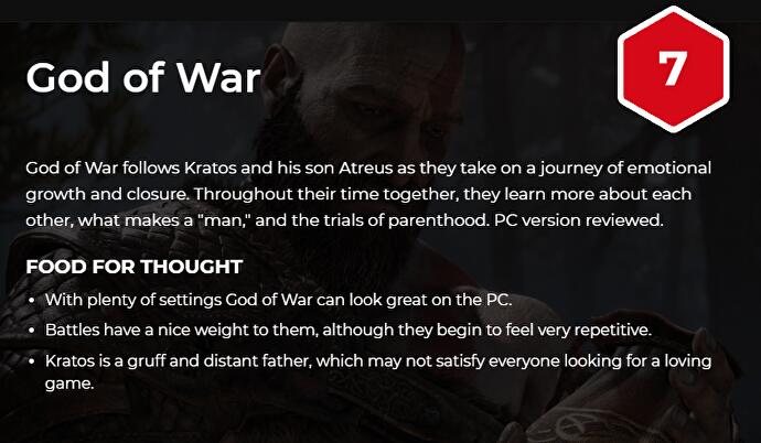 GOW Recensione 7