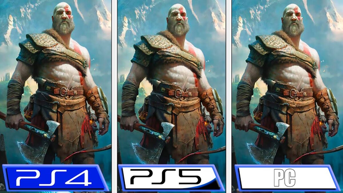 God Of War In Un Video Confronto Tra PS4, PS5 E PC | Game-eXperience.it