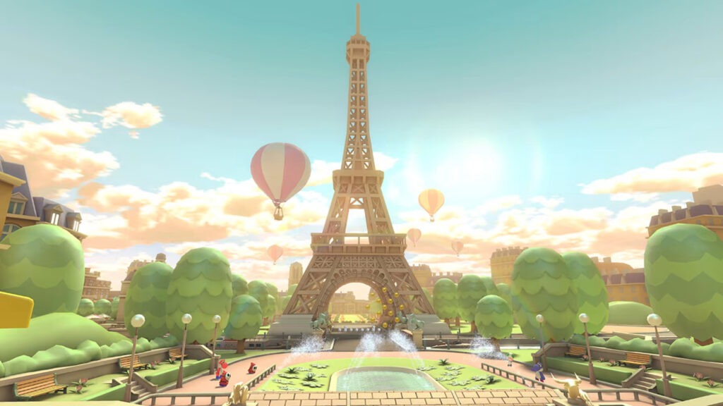 Promenade di Parigi Mario Kart 8 Deluxe