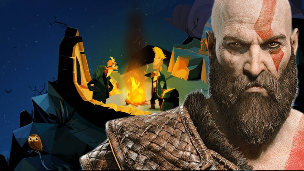 God of War Ragnarök Return to Monkey Island