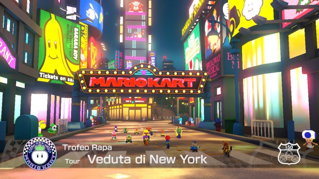 Mario Kart 8 new york