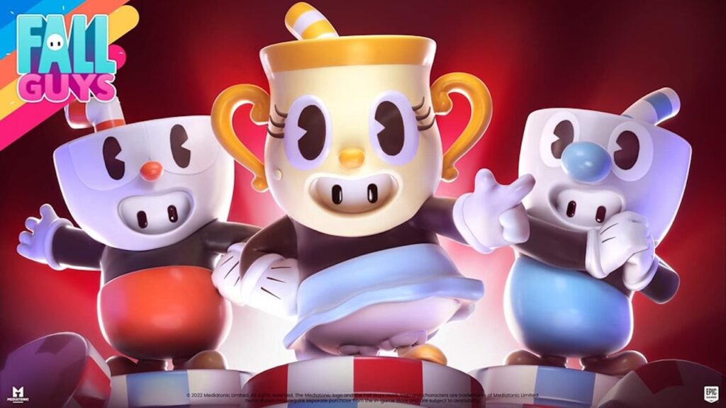 fall guys cuphead