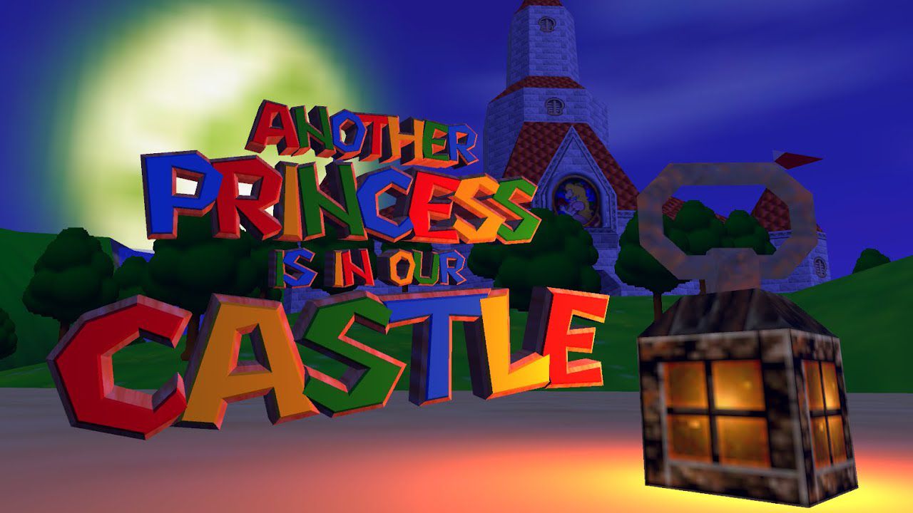 Super Mario 64 Another Princess in in Our Castle