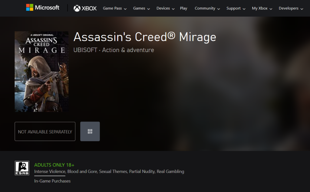 assassin's creed mirage