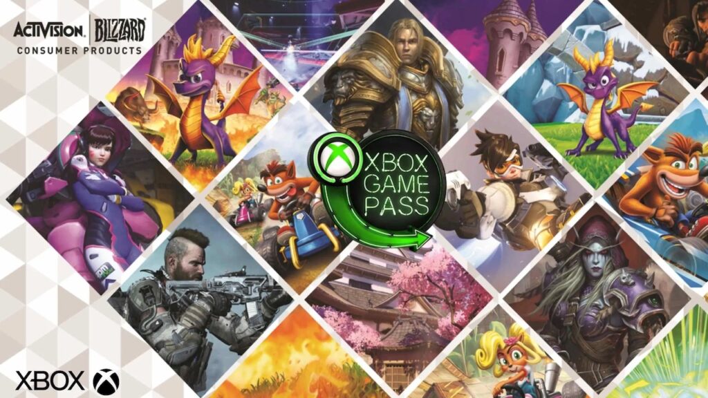 Xbox Activision Game Pass