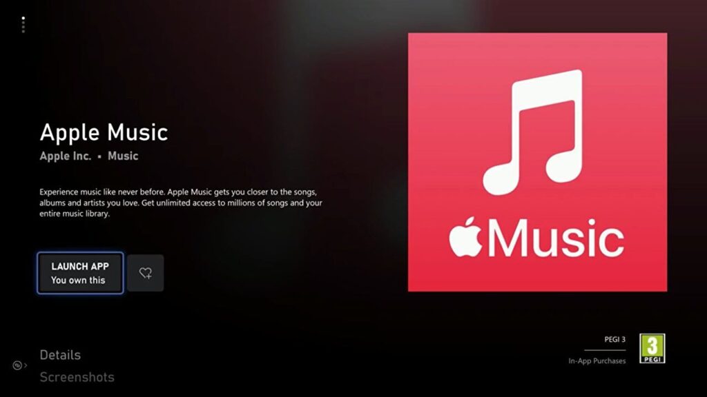 Xbox Apple Music