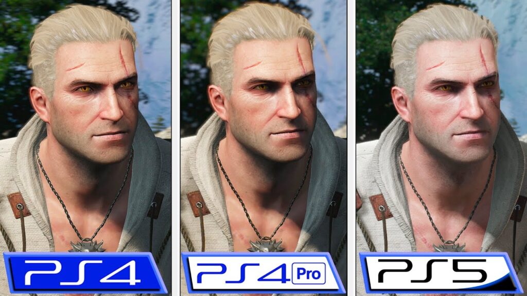 The Witcher 3 PS4 PS4 Pro PS5