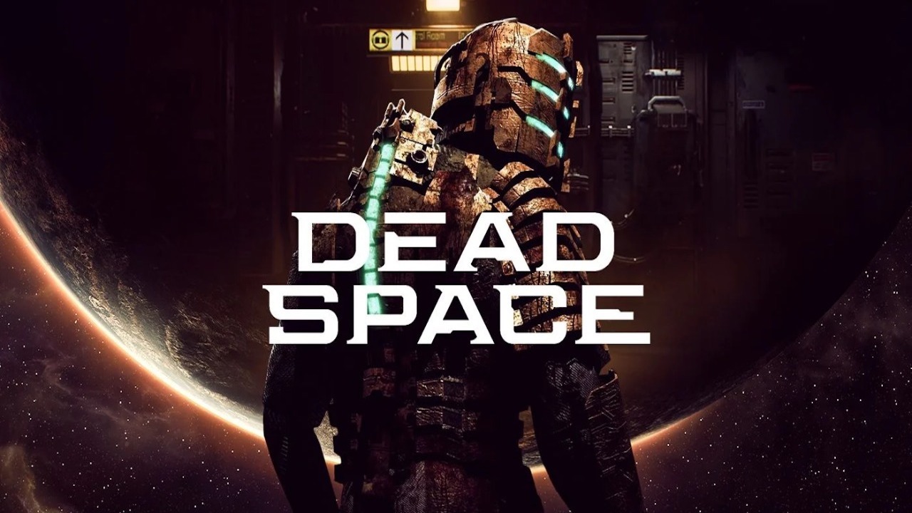 Isaac Clarke di Dead Space Remake in primo piano con logo