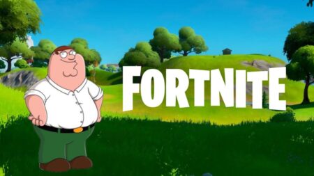 Peter Griffin nel mondo di Fortnite