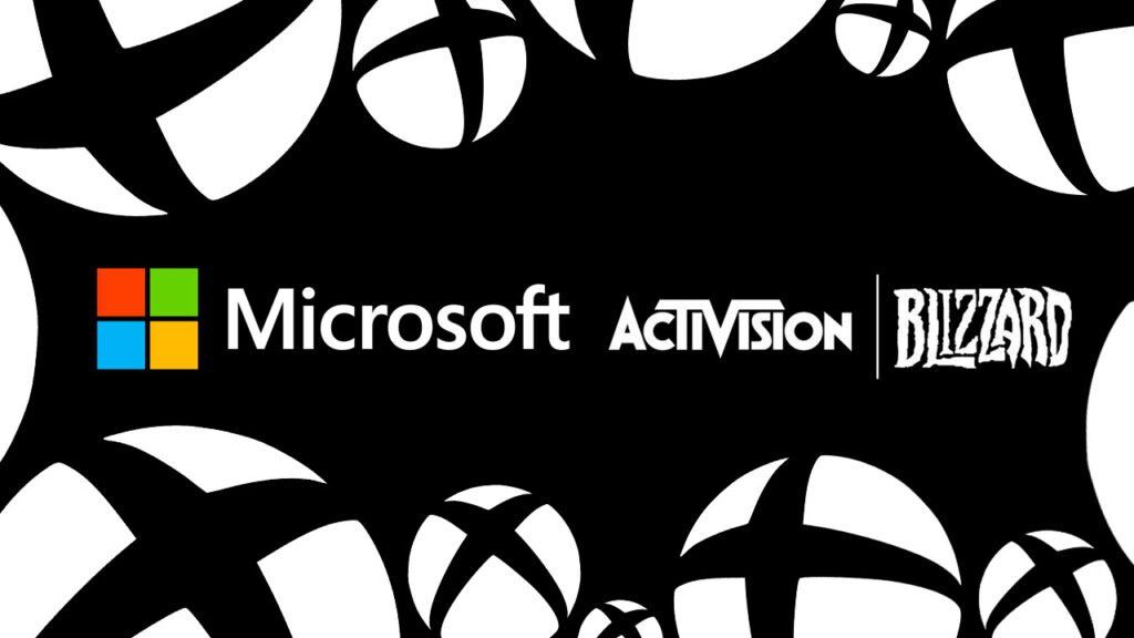 I loghi di Microsoft, Xbox ed Activision Blizzard