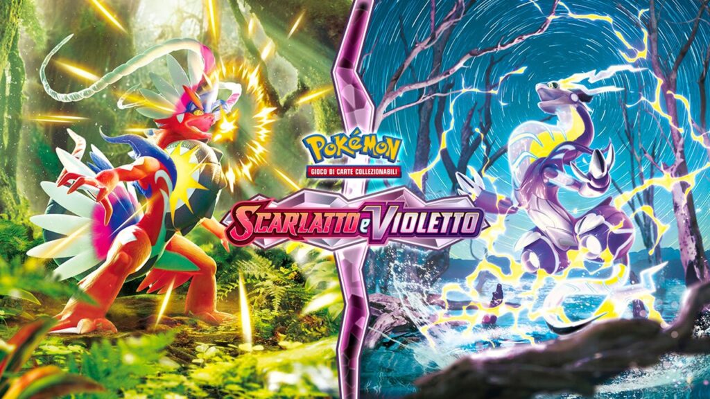 I leggendari di Pokémon Scarlatto e Violetto, tratti dal gioco di Carte