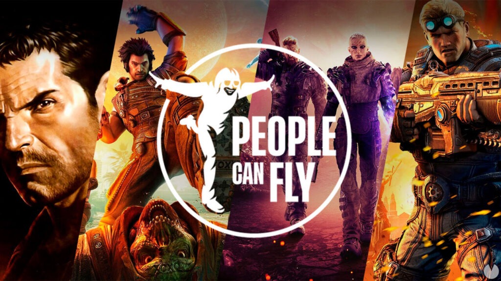 Il logo di People Can Fly, team della nuova esclusiva PS5