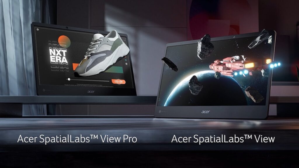 Acer presenta spatiallabs truegame 3d ultra