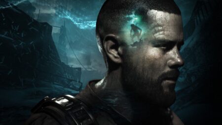 Il protagonista di The Callisto Protocol in primo piano