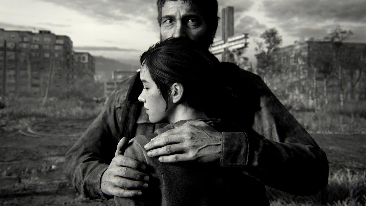 The Last of Us part II Joel rassicura Ellie