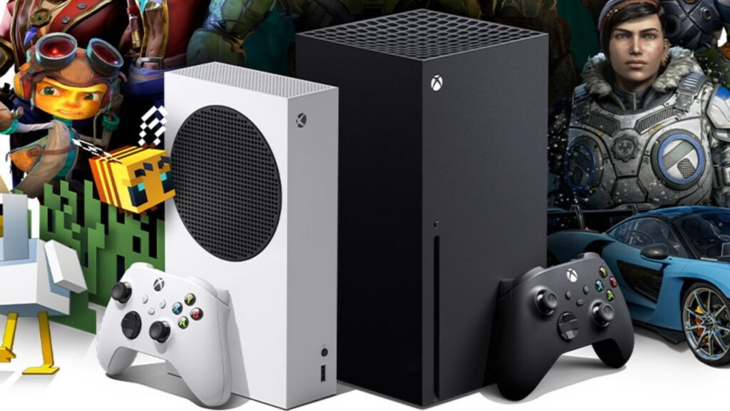 Xbox Series X e Series S con giochi