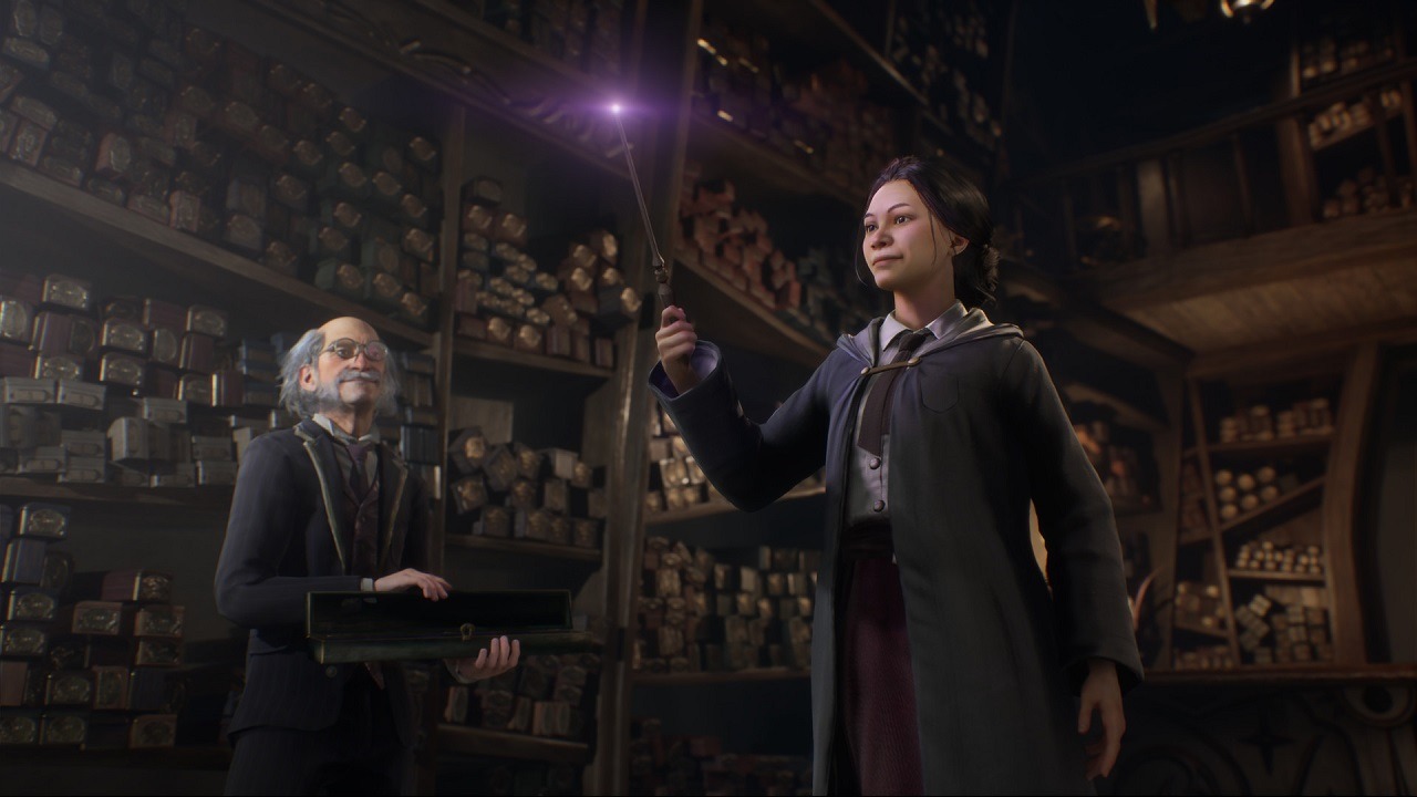 La scelta della bacchetta magica è fondamentale, nel mondo di Hogwarts Legacy