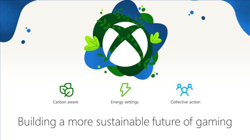 Il logo di Xbox dedicato al risparmio energetico