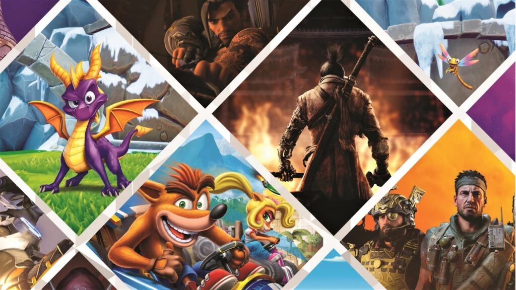 Le immagini di alcuni giochi di Activision Blizzard