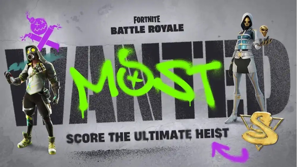 fortnite most wanted event