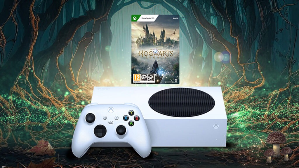 Bundle Xbox Series S con Hogwarts Legacy da GameStop