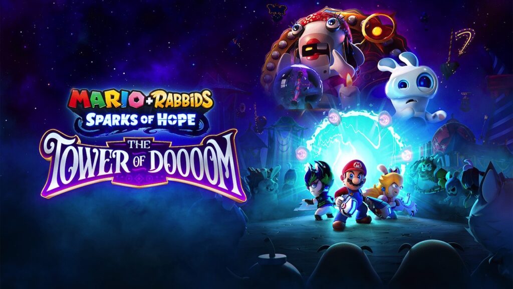 La copertina di Mario + Rabbids: Sparks of Hope Tower of Doooom