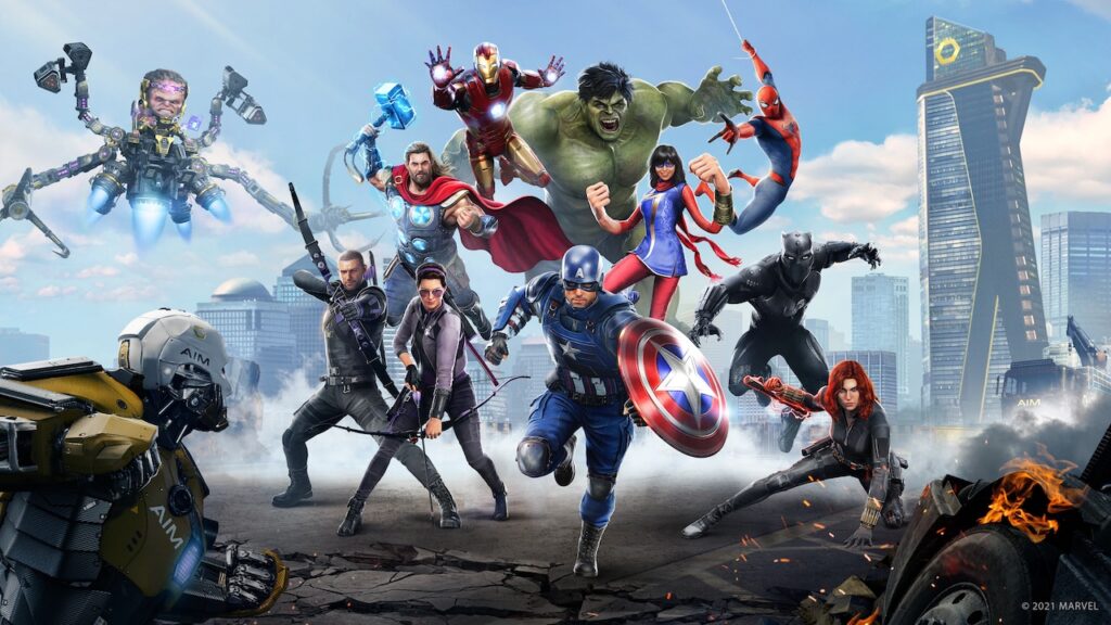 I protagonisti di Marvel's Avengers