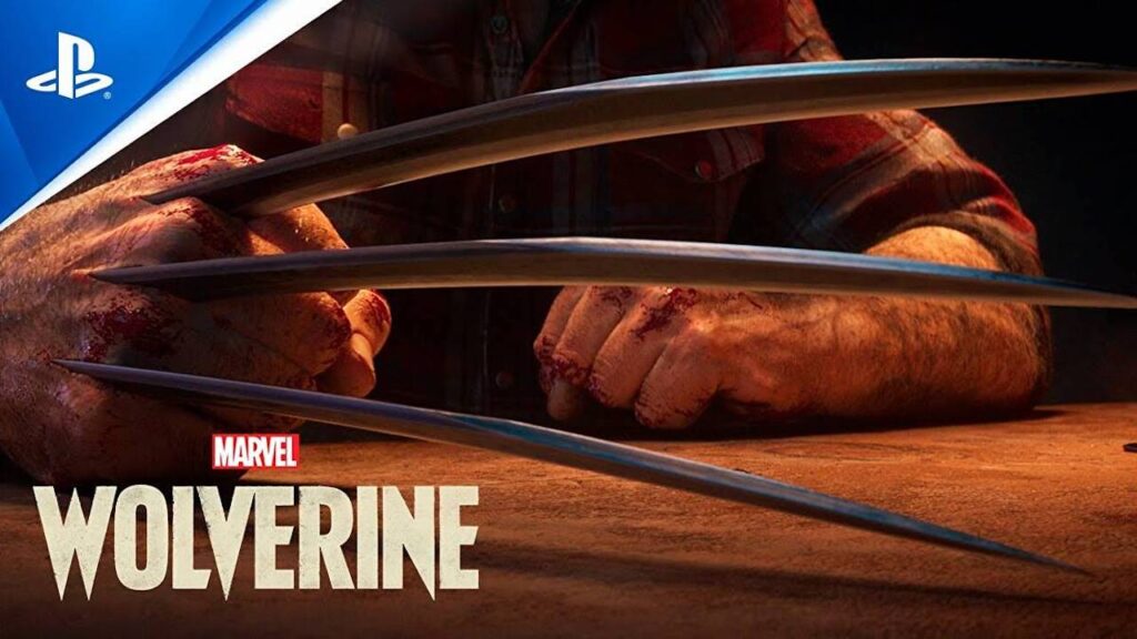 Gli artigli di Wolverine ed il logo di Marvel's Wolverine