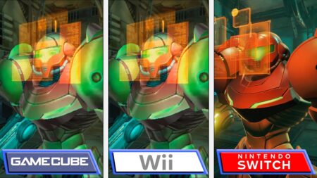 Le tre copertine di Metroid Prime