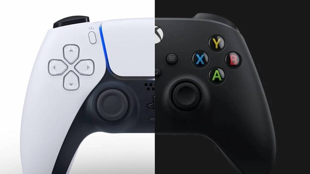 I controller di PS5 e Xbox