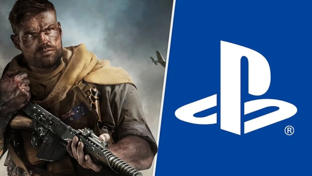 Il protagonista di Call of Duty con il logo PlayStation