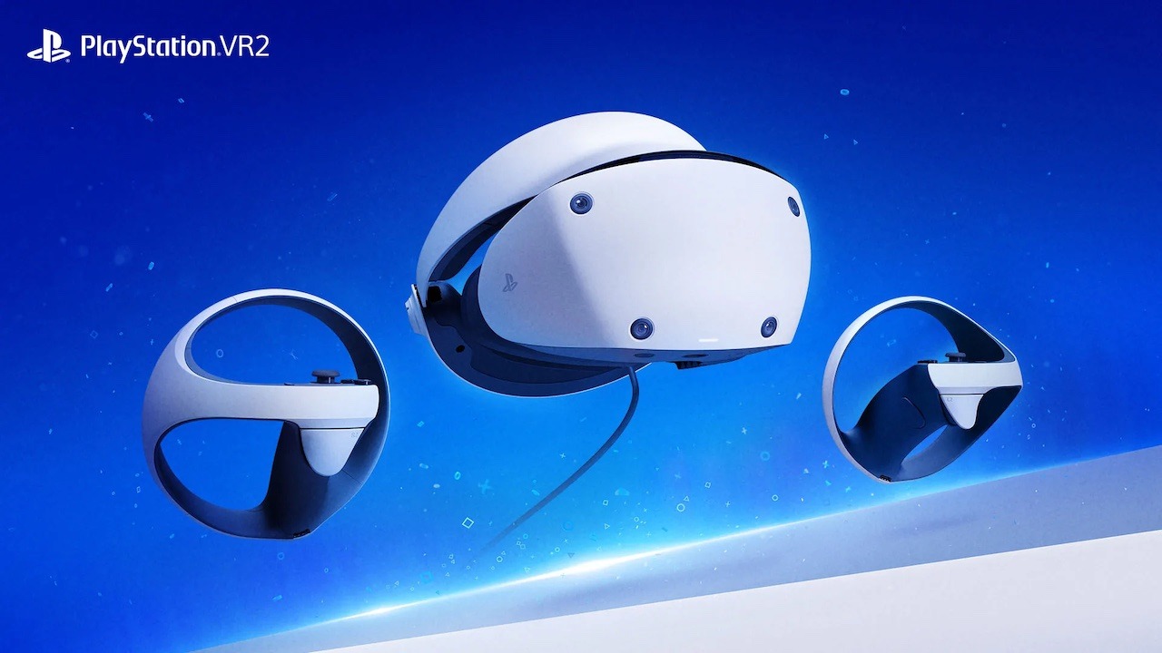 PlayStation VR2 con i controller Sense